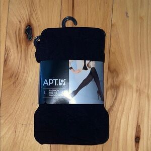 Apt. 9 Black Fashion Tights